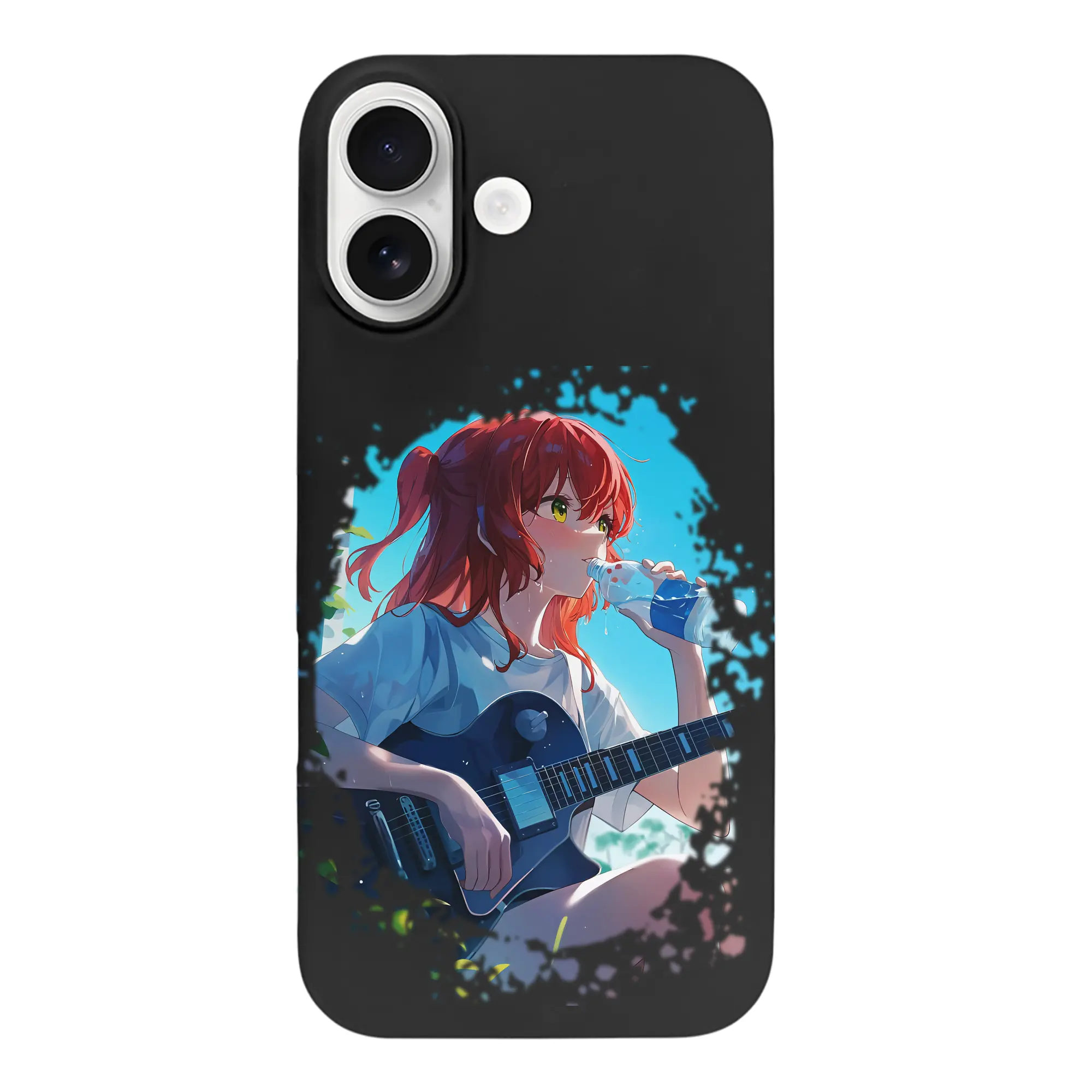 ぼっちざろっく！ グッズ,喜多郁代 - iPhone 17 シリーズ シリコンケース 薄型 耐衝撃 指紋防止 ソフトタッチカバー 精密フィット 傷防止 保護ケース iPhone 17/17 Air/17 Pro/17 Pro Max 対応